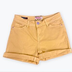 Yellow summer shorts